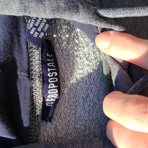 EUC Aéropostale Grey Hoodie Sz S - Picture 7 of 12